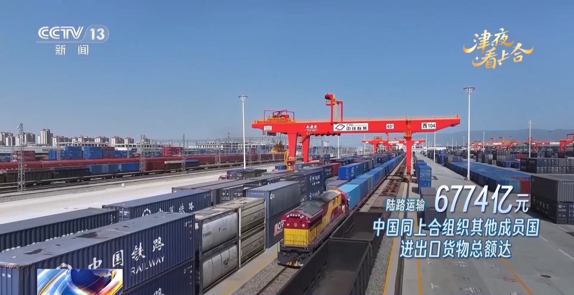 从天津港智慧码头看陕西货物进出口 上合组织国家互联互通的新篇章
